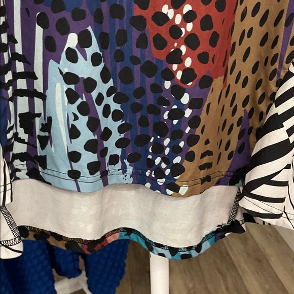 Truology Multicolor Long Sleeve Women's Top - Picture 4 of 5